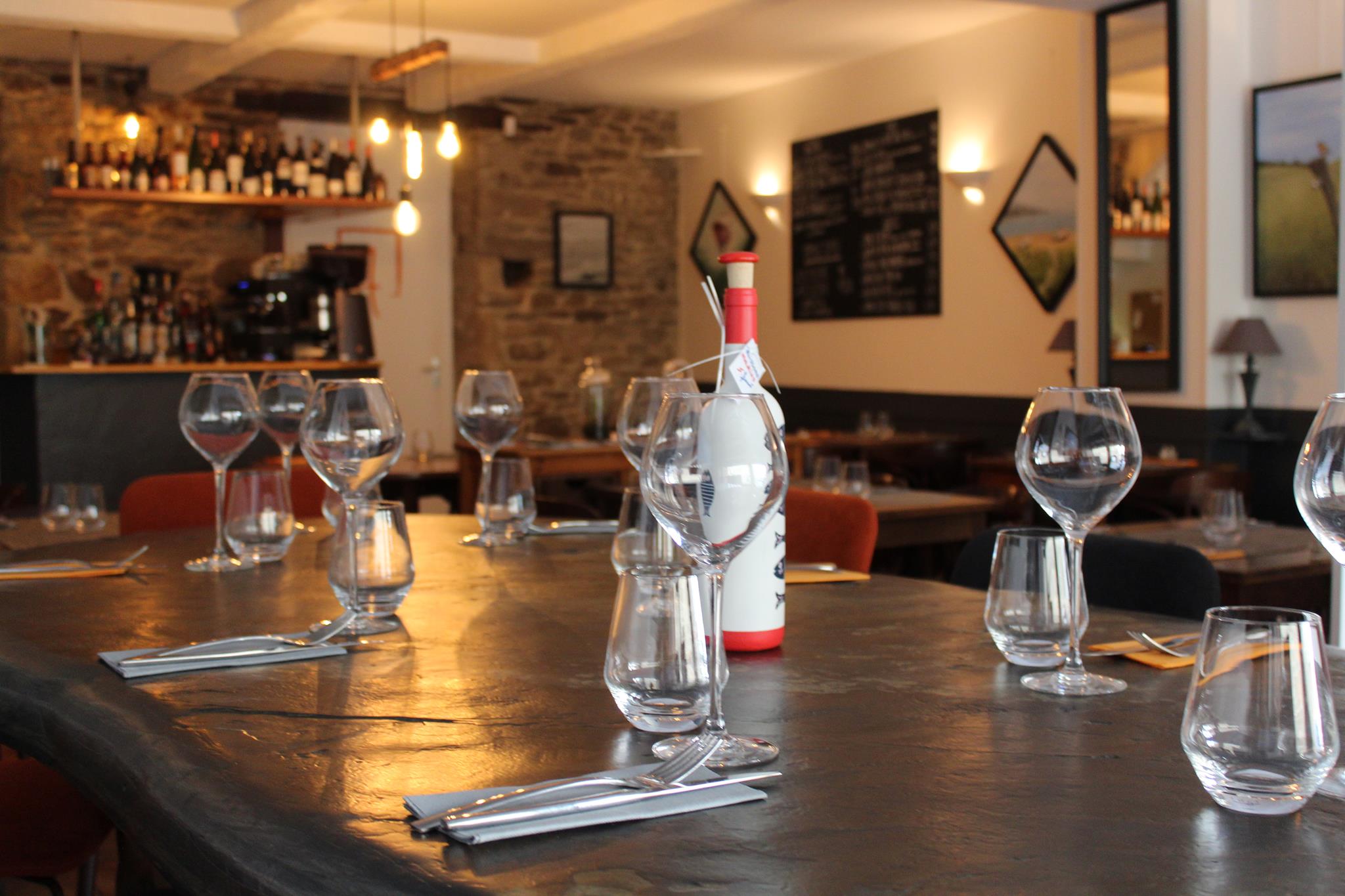 L’ARDOISE BISTROT à QUIMPERLÉ membre Restaurant de Qualité Collège