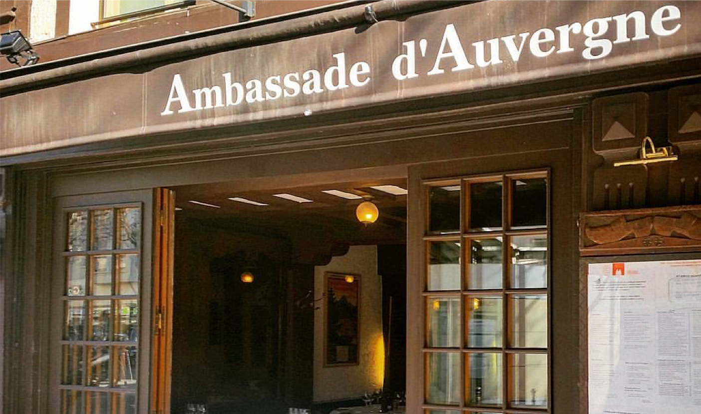 22 Rue Du Grenier Saint Lazare 75003 Paris Dîner Complice - L'Ambassade d'Auvergne (Paris) - Collège Culinaire de